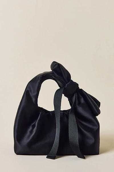 UO Halle Bow Satin Crossbody Bag