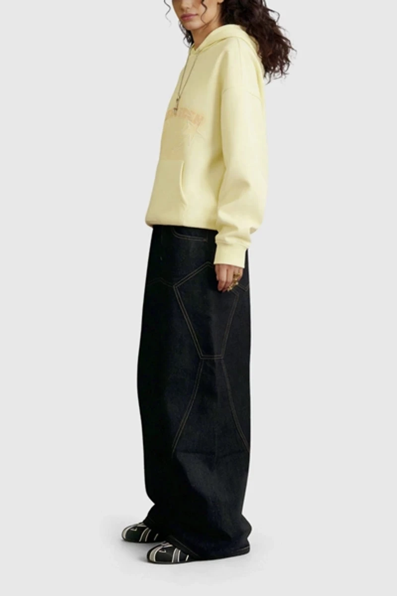 Aelfric Eden Oversized Beaded Star Pullover Hoodie