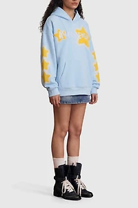 Aelfric Eden Oversized Embroidered Star Pullover Hoodie