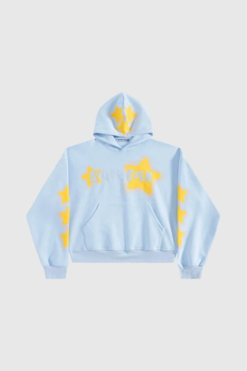 Aelfric Eden Oversized Embroidered Star Pullover Hoodie
