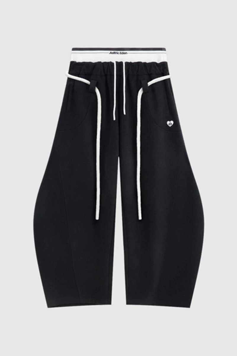 Aelfric Eden Double Waist Super Baggy Barrel Sweatpants