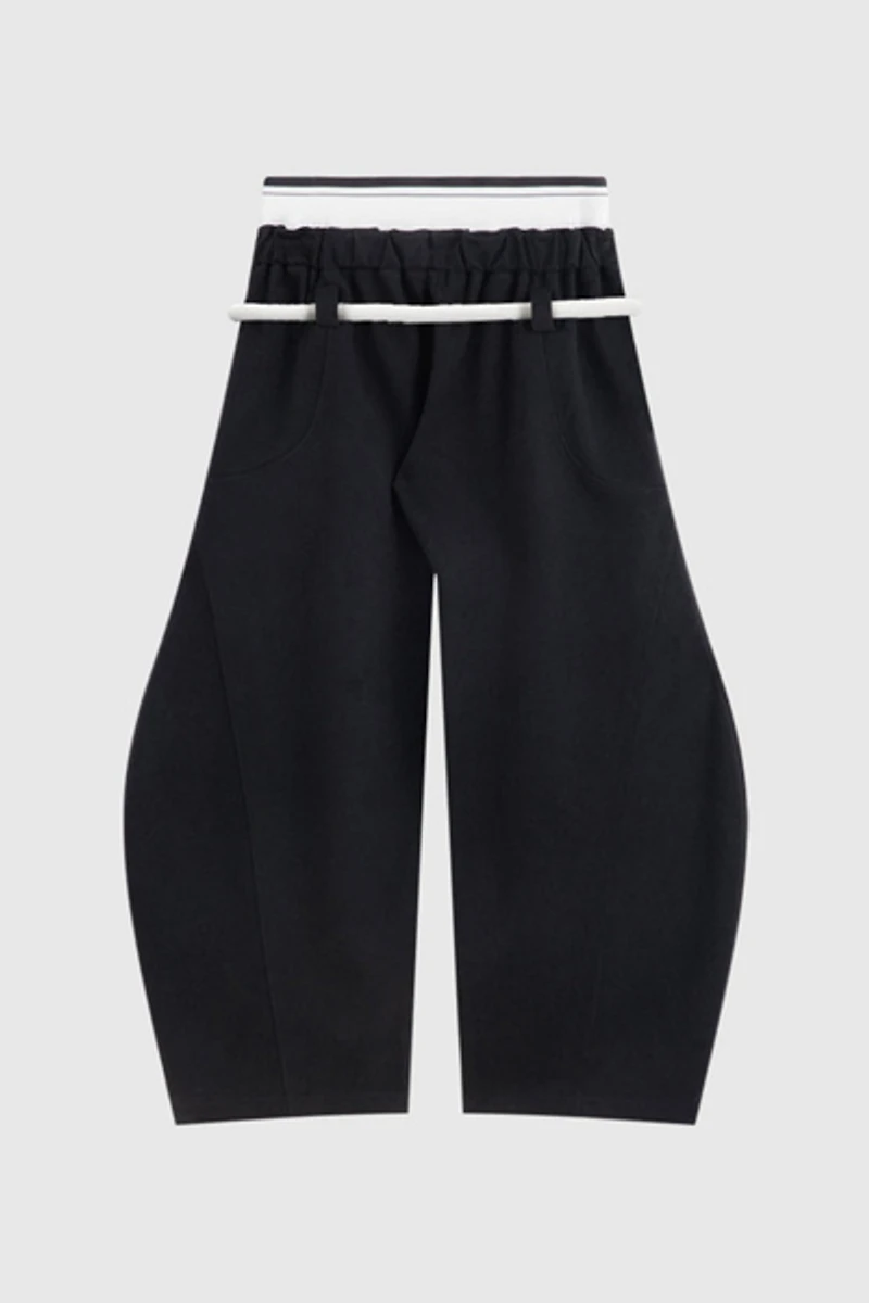 Aelfric Eden Double Waist Super Baggy Barrel Sweatpants
