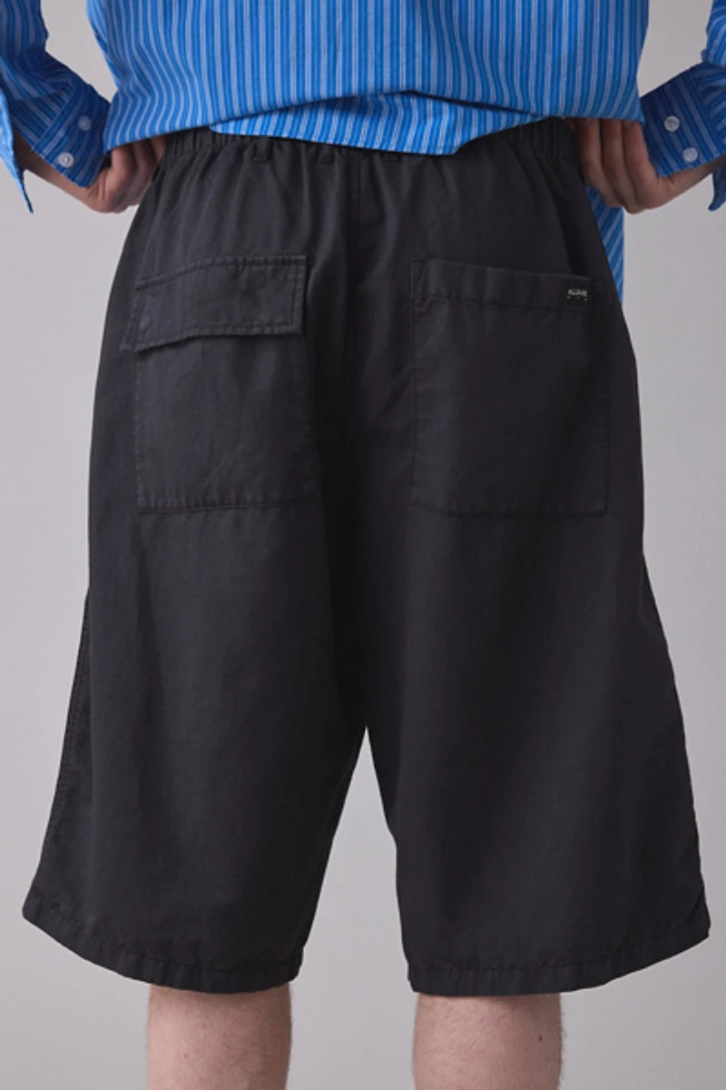 AllSaints Echo Cotton-Linen Blend Shorts