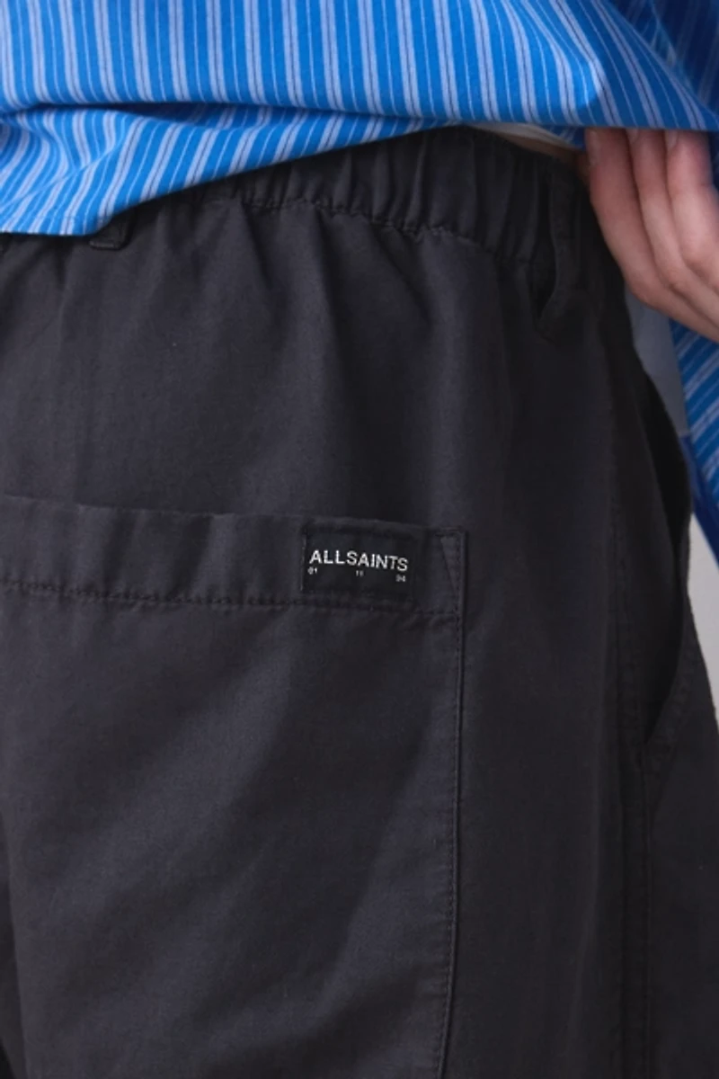 AllSaints Echo Cotton-Linen Blend Shorts