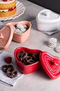 Staub Ceramic 3-piece Mini Heart Cocotte Set