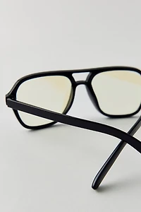 Tara Aviator Blue Light Glasses