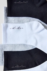 adidas Luxe High Quarter Crew Socks 3-Pack