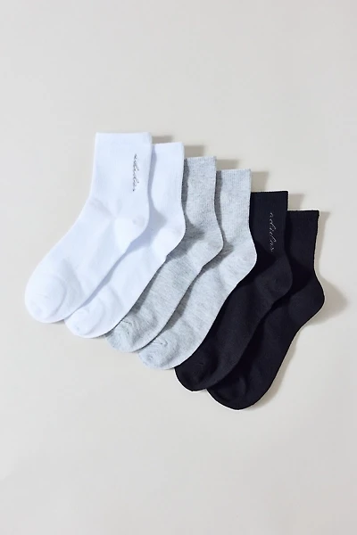 adidas Luxe High Quarter Crew Socks 3-Pack