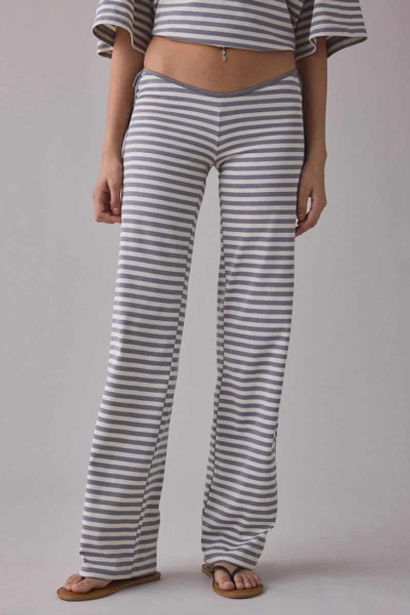 Lioness Bloom Stripe Side-Tie Pants