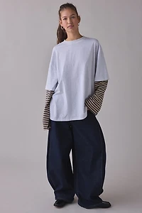 Lioness Bowen Layered Long Sleeve Oversized Tee