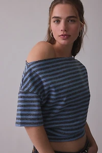 Lioness Wildlands Asymmetric Off-The-Shoulder Tee