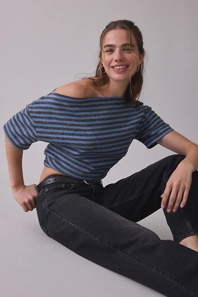 Lioness Wildlands Asymmetric Off-The-Shoulder Tee