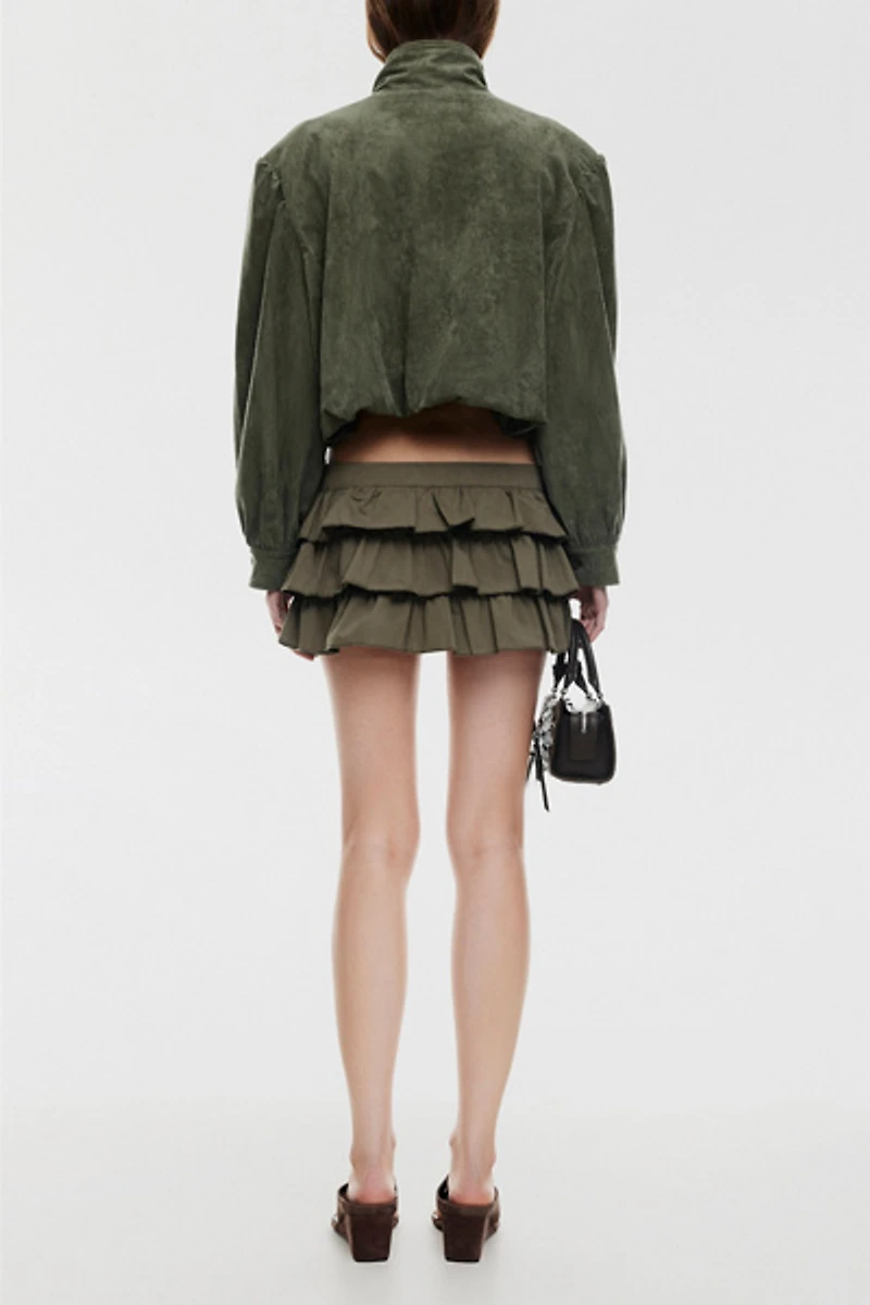 Lioness Solstice Tiered Ruffle Mini Skort