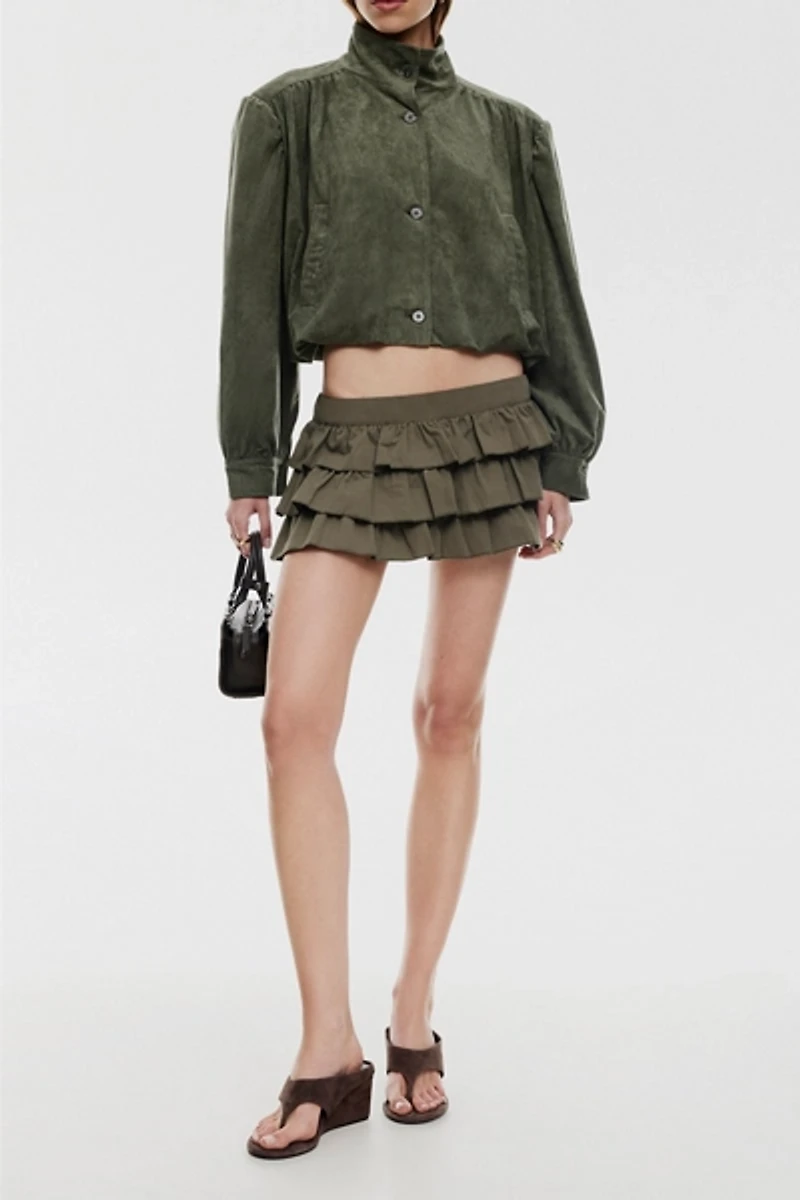 Lioness Solstice Tiered Ruffle Mini Skort