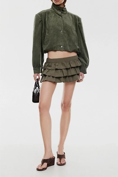 Lioness Solstice Tiered Ruffle Mini Skort