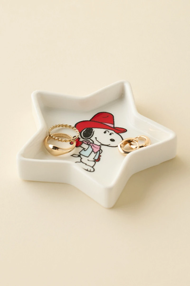 Magpie X Peanuts Howdy Star Shaped Ceramic Trinket Dish