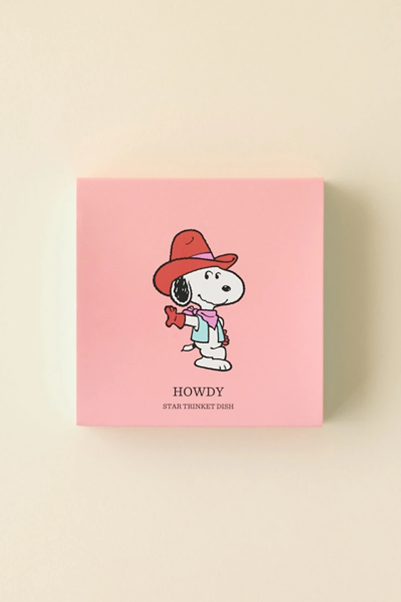 Magpie X Peanuts Howdy Star Shaped Ceramic Trinket Dish
