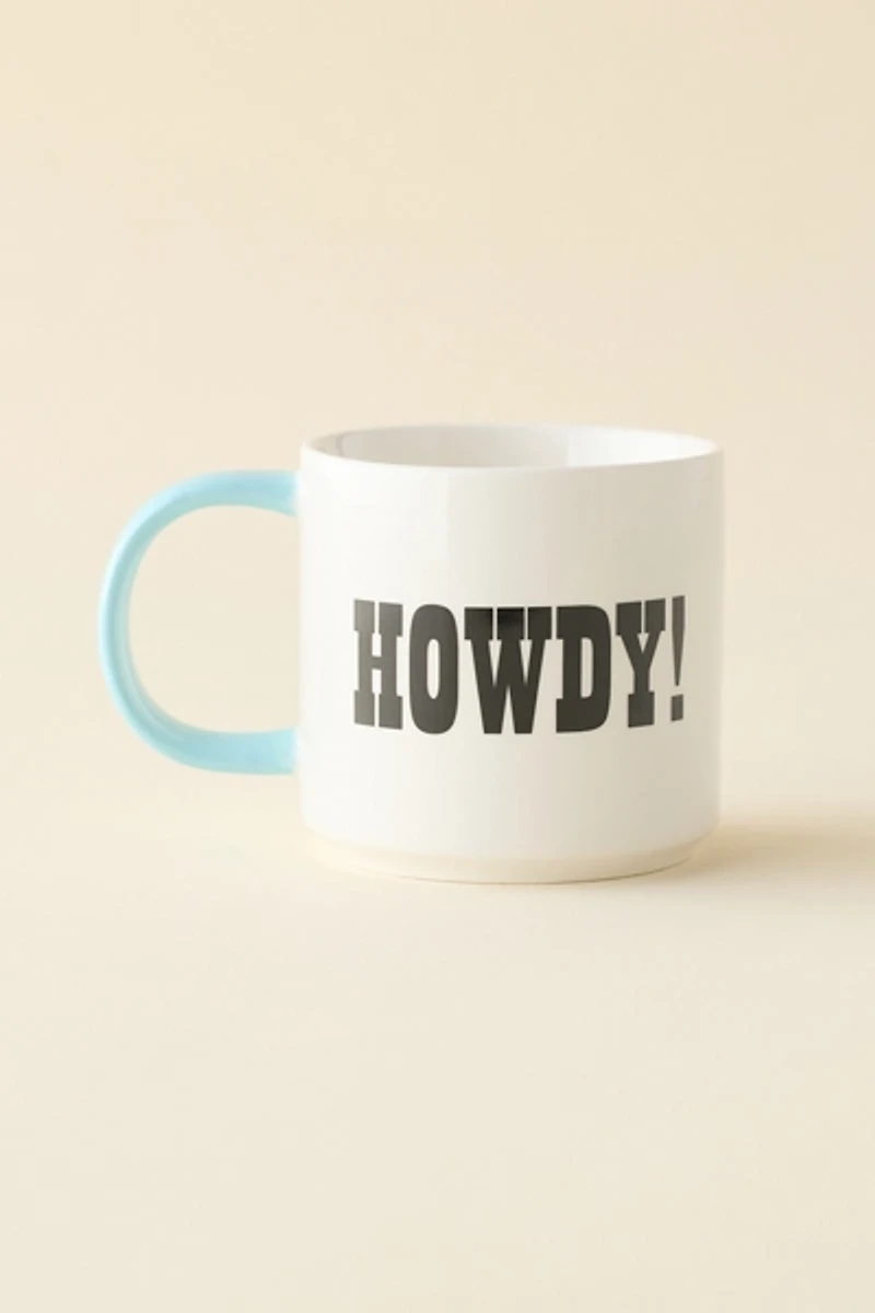 Magpie Peanuts Howdy! Ceramic Mug