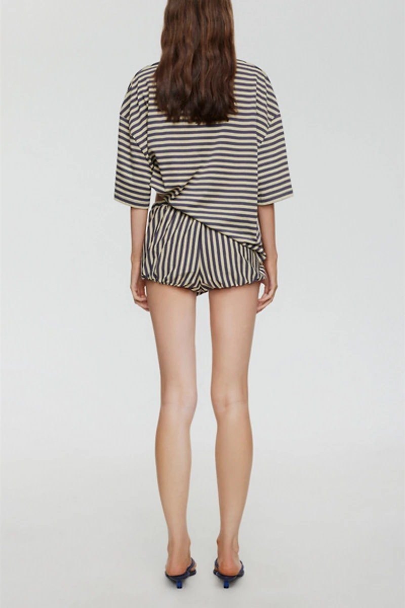 Lioness Bloom Stripe Bubble Mini Skort