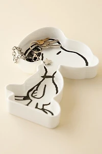 Magpie X Peanuts Snoopy Shaped Ceramic Trinket Dish