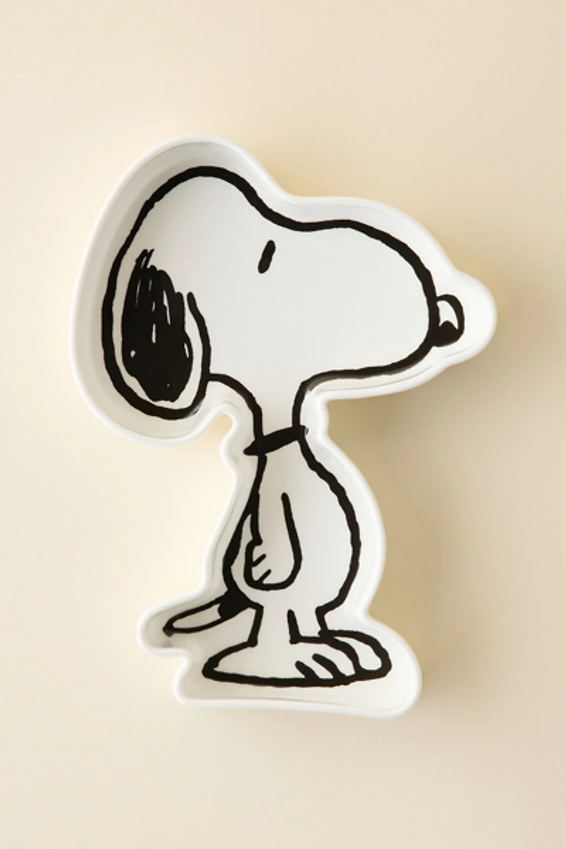 Magpie X Peanuts Snoopy Shaped Ceramic Trinket Dish
