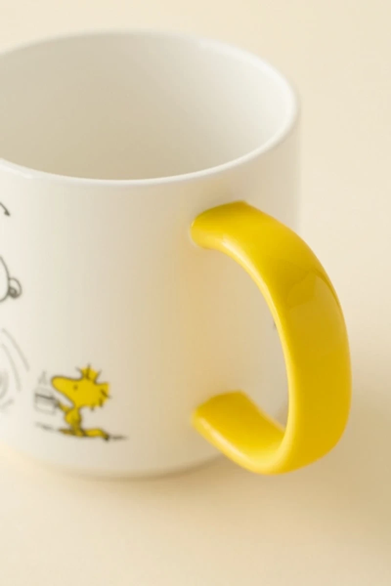 Magpie Peanuts Snoopy & Woodstock Ceramic Mug