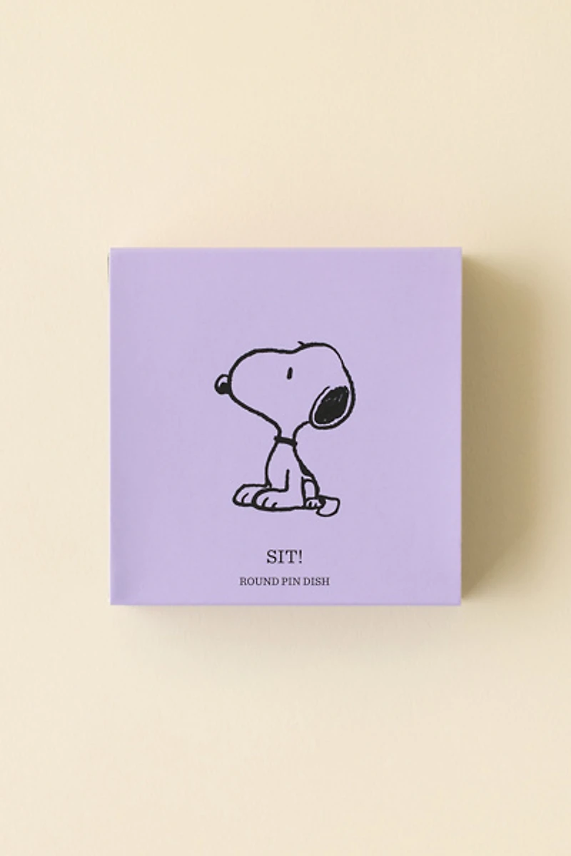 Magpie X Peanuts Sit Round Ceramic Pin Dish