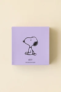 Magpie X Peanuts Sit Round Ceramic Pin Dish