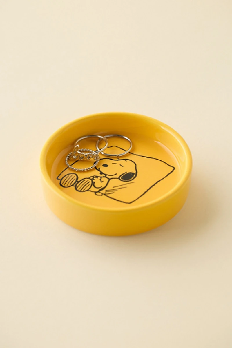 Magpie X Peanuts Lazy Day Round Ceramic Pin Dish