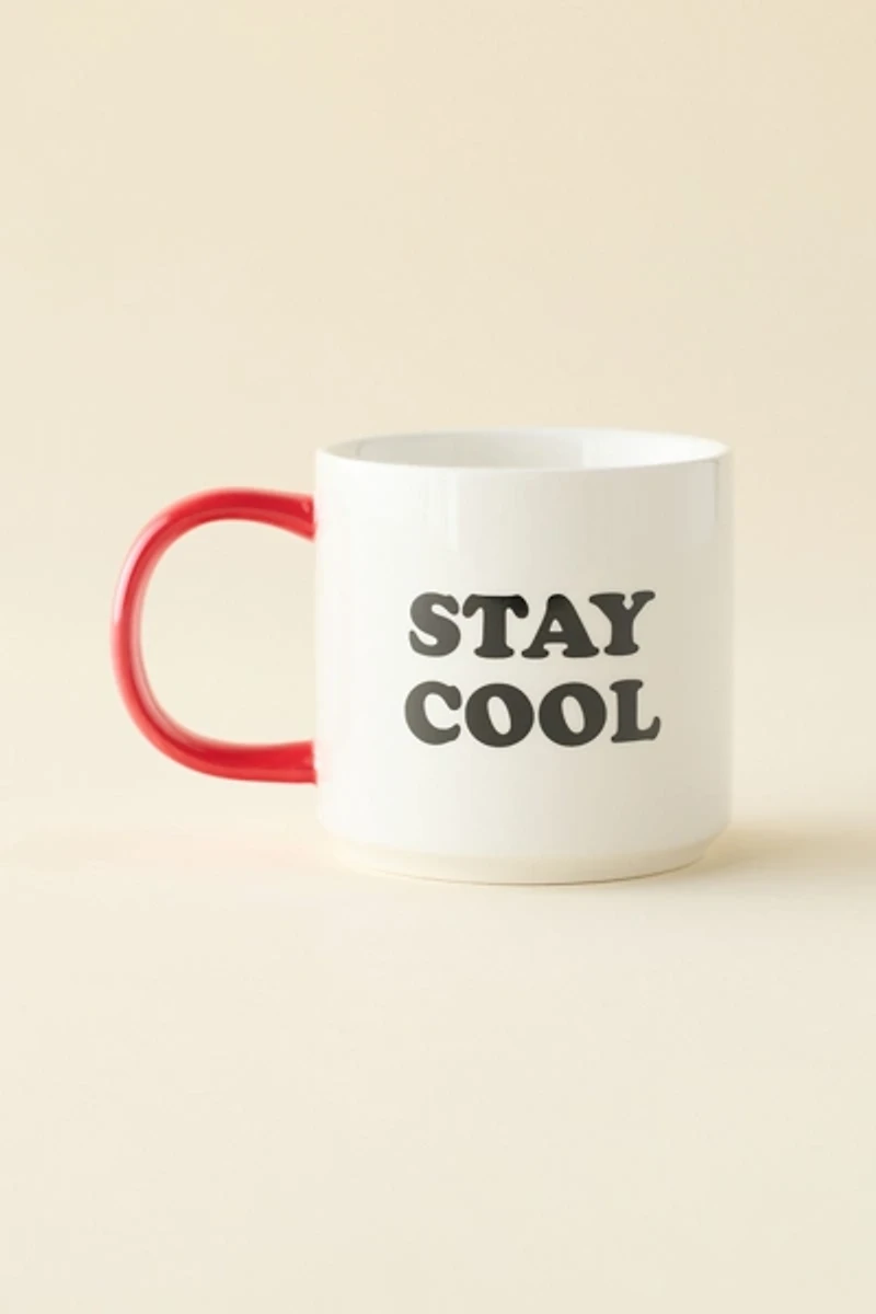 Magpie Peanuts Stay Cool Joe Cool Ceramic Mug