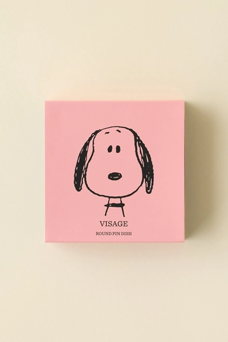 Magpie X Peanuts Visage Round Ceramic Pin Dish