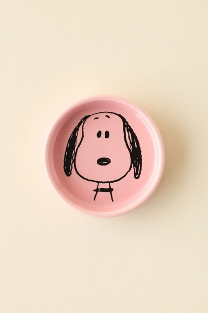Magpie X Peanuts Visage Round Ceramic Pin Dish