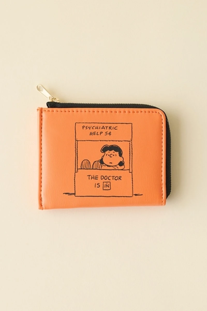 Magpie X Peanuts Self Care Money Faux Leather Coin Purse