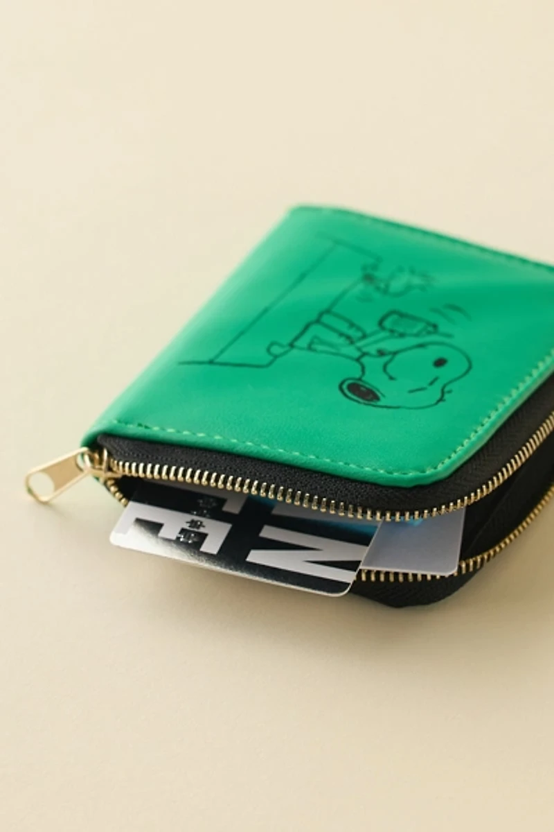 Magpie X Peanuts Root Beer Money Faux Leather Coin Purse