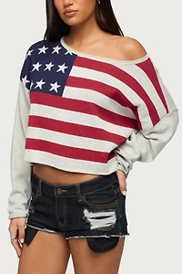 Edikted USA Off Shoulder Sweater