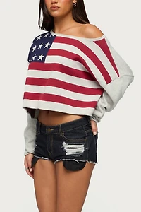 Edikted USA Off Shoulder Sweater