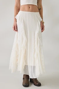 Kimchi Blue Sweet Escape Lace Maxi Skirt 2-Piece Set