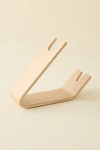 Alora Wood Hair Dryer & Iron Tool Stand
