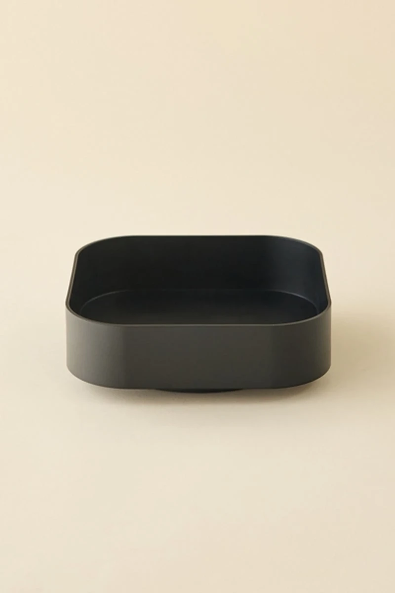 Saige Square Lazy Susan Storage Tray