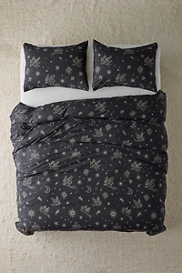 Cosmic Kitties Patterned Duvet Cover Set