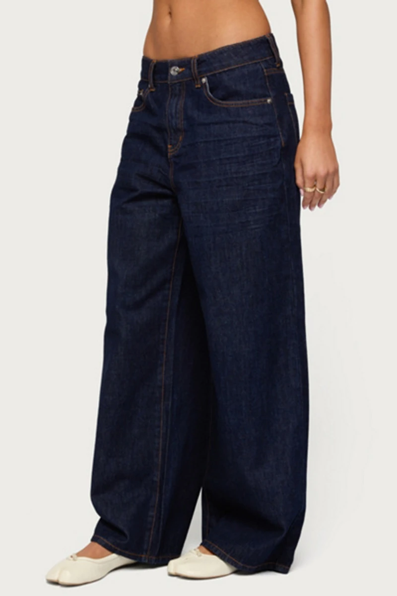 Edikted Juanita Low Rise Baggy Jean