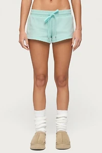 Edikted Baila Waffle Shorts
