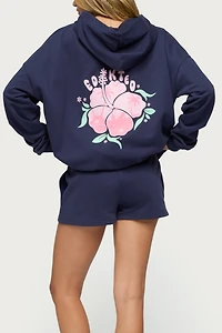 Edikted Beach Bloom Hoodie