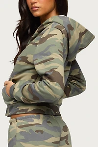 Edikted Lynette Zip Up Hoodie