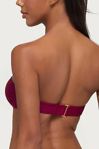 Edikted Silvey Bandeau Bikini Top