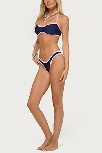 Edikted Kina Contrast Bikini Bottom