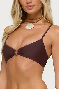 Edikted Zarai Ring Bralette Bikini Top