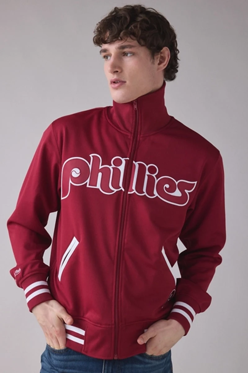 Mitchell & Ness MLB Philadelphia Phillies Playoff Win Track Jacket