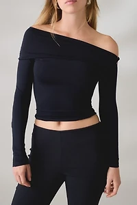 Out From Under All Nighter Seamless Foldover Off-The-Shoulder Top