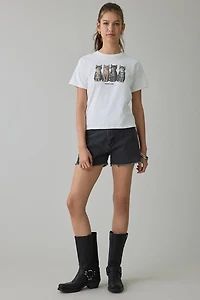 Kitten Club Graphic Cotton Slim Tee